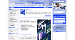 Desktop Screenshot of e-learning.prestataires.com